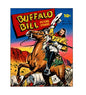 MS625 Vintage Style Metal Sign Buffalo Bill