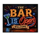 MS478 Vintage Style Metal Sign Bar Sign