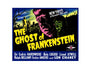 Vintage Style Metal Sign Horror Film The Ghost of Frankenstein MS907