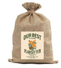 BUR40 Burlap Bag Vintage Style Bag Flour