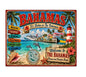 MS676 Vintage Style Metal Sign Bahamas