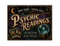 MS785 Vintage Style Metal Sign Psychic Readings