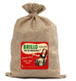 BUR62 Burlap Bag Vintage Style Bag Brillo Soap