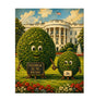 MS545 Vintage Style Metal Sign Funny President Sign