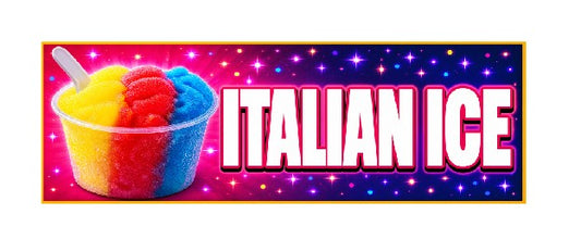 SS05 Metal Sign Italian Ice