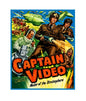 Vintage Style Metal Sign Space Movie Captain Video MS894