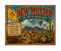 MS633 Vintage Style Metal Sign New Mexico