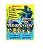 Vintage Style Metal Sign Horror Film House of Frankenstein MS913