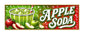 SS09 Metal Sign Apple Soda
