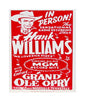 MS241 Vintage Style Metal Sign Hank Williams
