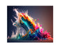 MS273     Metal Sign Wall Art Splash