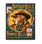 MS178 Crate Label Vintage Style Sign Metal Wall Deco Buffalo Bill