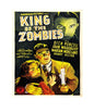 Vintage Style Metal Sign Horror Film King of The Zombies MS914