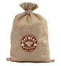 BUR84 Burlap Bag Vintage Style Bag Oatmeal