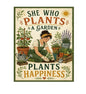 MS412 Vintage Style Metal Sign Plant Gardening