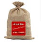 BUR61 Burlap Bag Vintage Style Bag Soap for Hands