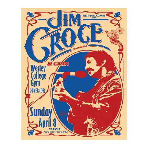 MS230  Vintage Style Metal Sign Jim Croce