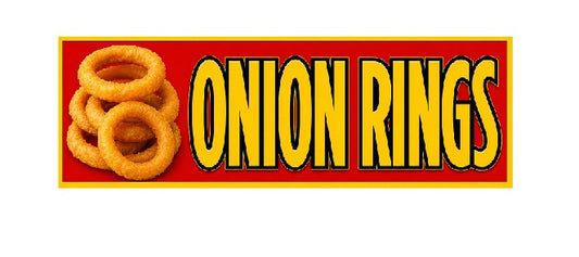 SS30 Metal Sign Onion Rings