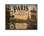MS675 Vintage Style Metal Sign Paris