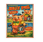 MS205  Vintage Style Tin Toy Metal Sign Jolly Pig