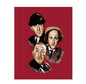 MS307 Vintage Style Metal Sign Three Stooges