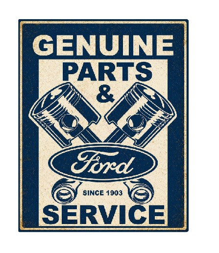 MS312 Vintage Style Metal Sign Ford