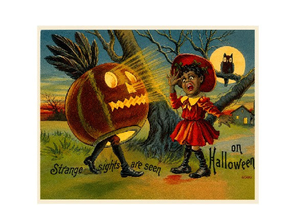MS773 Vintage Style Metal Sign Halloween