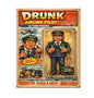 MS351 Retro Style Funny Metal Sign The Drunk Airline Pilot