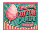 MS461 Vintage Style Metal Sign Cotton Candy