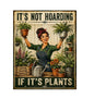 MS413 Vintage Style Metal Sign Plants
