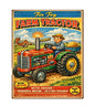 MS208  Vintage Style Tin Toy Metal Sign Farm Tractor