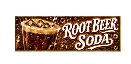 SS59 Metal Sign Root Beer Soda
