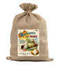 BUR103 Burlap Bag Vintage Style Bag Garden Seeds Bauscher's