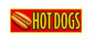 SS36 Metal Sign Hot Dogs