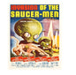 Vintage Style Metal Sign Horror Film Invasion of the Saucer Men MS915