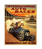 MS306 Vintage Style Metal Sign Auto Racing