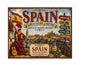 MS673 Vintage Style Metal Sign Spain