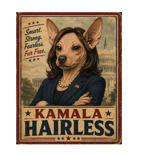 MS537 Vintage Style Metal Sign Funny Dog Sign