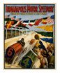 Vintage Style Metal Sign Indianapolis Motor Speedway MS959