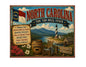 MS636 Vintage Style Metal Sign North Carolina