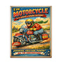 MS198 Vintage Style Tin Toy Metal Sign Motorcycle