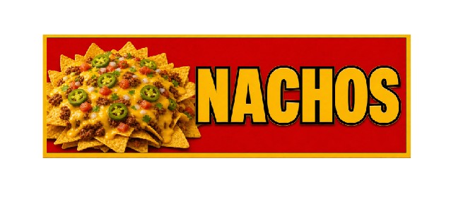 SS14 Metal Sign Nachos