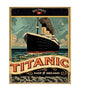 MS300 Vintage Style Metal Sign Titanic