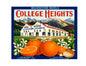MS155  Crate Label Vintage Style Sign Metal Wall Deco Oranges Washington Navels