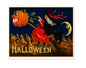 MS588 Vintage Style Metal Sign Happy Halloween