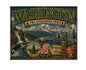 MS657 Vintage Style Metal Sign Washington