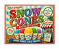 MS695 Vintage Style Metal Sign Snow Cones