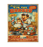 MS195 Vintage Style Tin Toy Metal Sign Barber