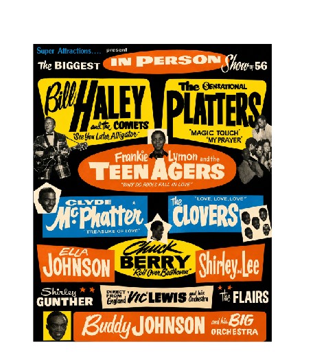 MS864 Vintage Style Metal Sign 50's Music