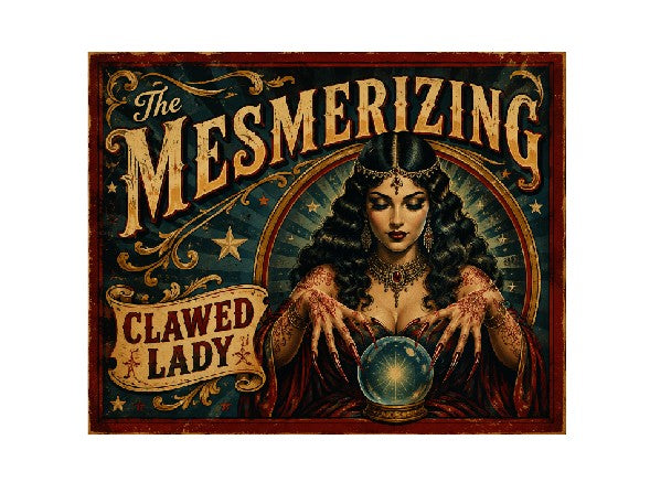 MS786 Vintage Style Metal Sign Psychic
